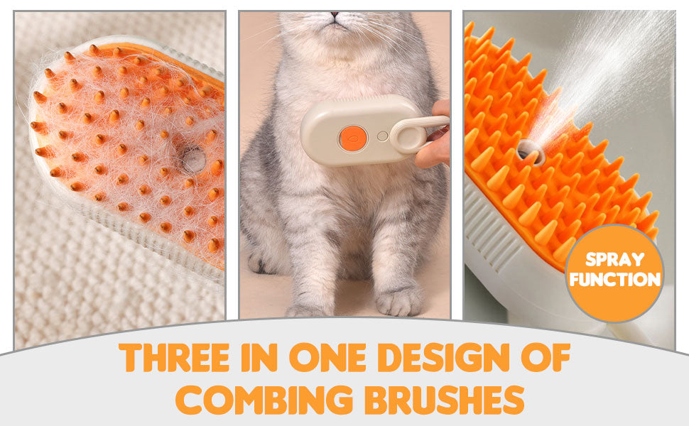Electric Pet Massage Comb for Pet (Multicolor)