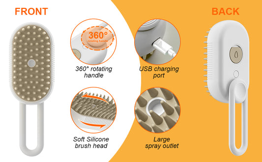 Electric Pet Massage Comb for Pet (Multicolor)