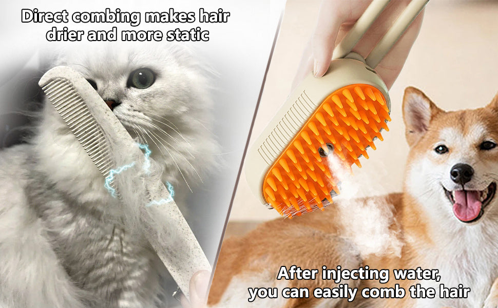 Electric Pet Massage Comb for Pet (Multicolor)