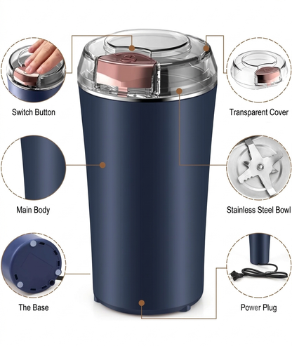 Electric Coffee Grinder(Random Color)
