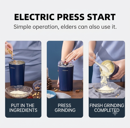 Electric Coffee Grinder(Random Color)