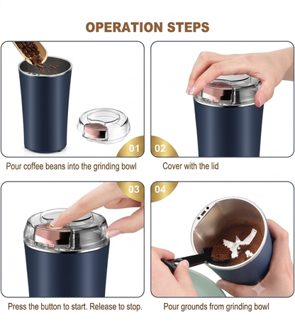 Electric Coffee Grinder(Random Color)